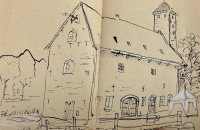Marktgebäude
KHM Sierhagen

ink, paper

Torsten Bahr

5-2024

marktzeichnungen