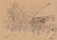 Antike Wassermühle