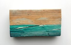 2 small green waves, 2019